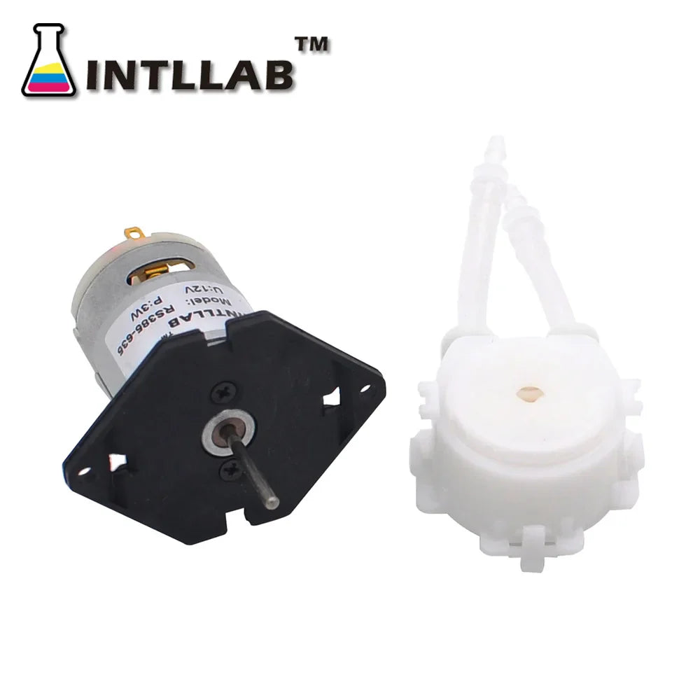 Peristaltic Pump 12V DC DIY  Liquid Dosing Pump for Aquarium Lab Analytical