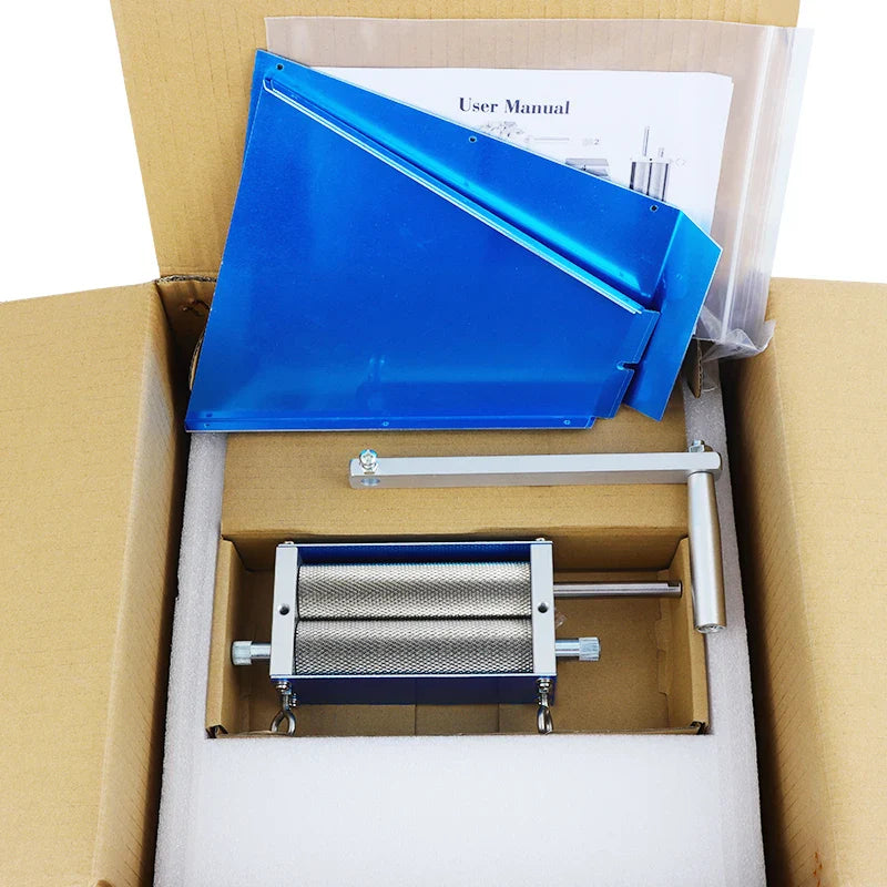 2022 Newest Stainless 2-roller Barley Malt Mill Grain Grinder Crusher For Homebrew Wholesale & Dropshipping