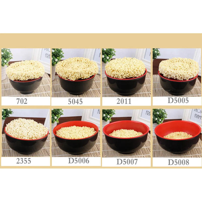 New Advanced Anti Drop Rice Bowl MelamineTableware Japanese Style Bowl Imitation Porcelain Bowl Melamine Dishware Rice Bowl